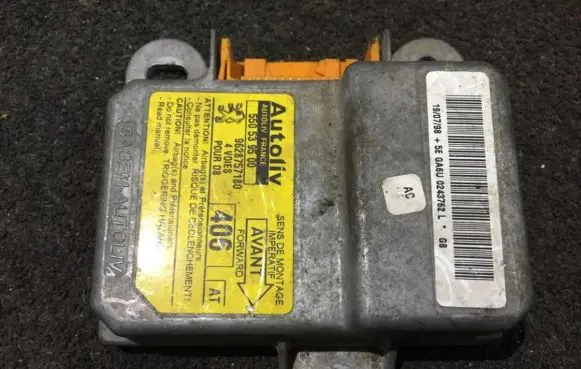 Peugeot 406 Airbag control unit/module 9628757180 550339500