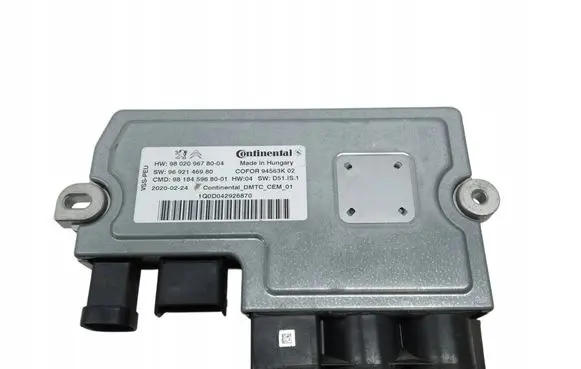 Peugeot 308 Other control units/modules 9802096780