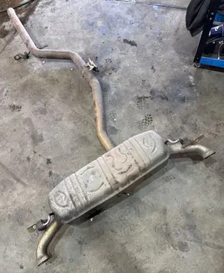 Mercedes-Benz A W176 Muffler/silencer A1764910101 SN1591 82047150