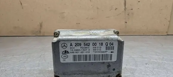 Mercedes-Benz C W203 ESP acceleration yaw rate sensor A2095420018 448801001018 10098515074