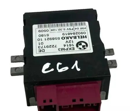 BMW 1 E82 E88 Other control units/modules 7229173 090284819 55892110