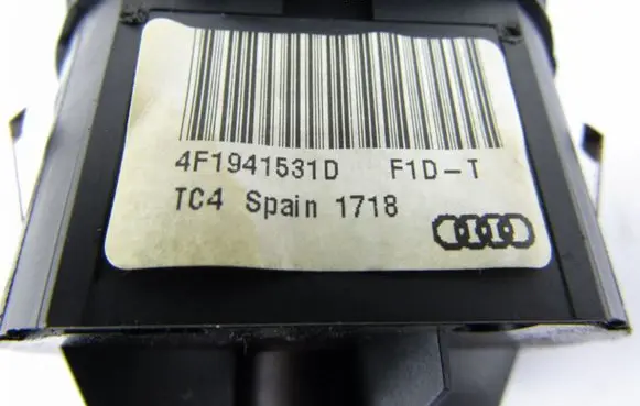 Audi A6 S6 C6 4F Light switch 4F1941531D