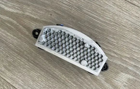 Peugeot 308 Heater blower motor/fan resistor 9837790880