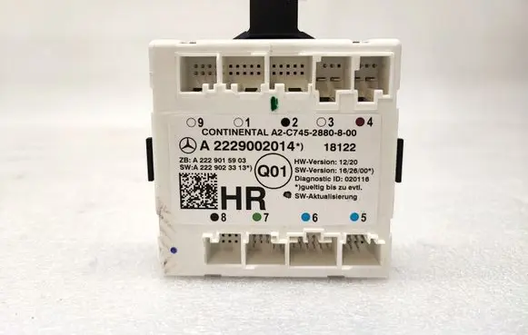 Mercedes-Benz GLC X253 C253 Door control unit/module A2229002014