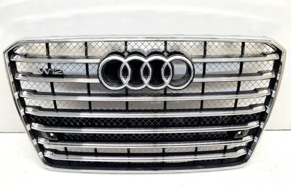 Audi A8 S8 D4 4H Front bumper upper radiator grill 4H0853651AC