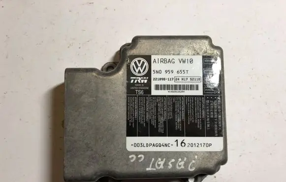 Volkswagen PASSAT CC Airbag control unit/module 5N0959655T 221098117