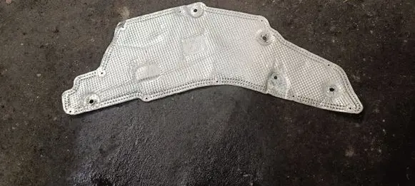 Audi A6 S6 C7 4G Heat shield in engine bay 4G0804162