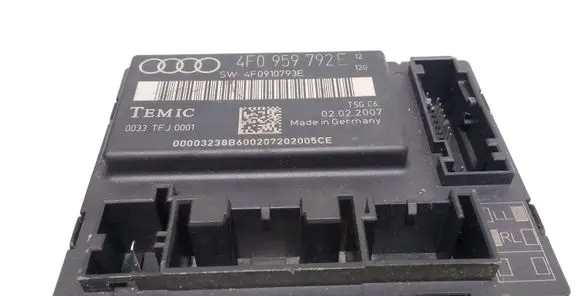 Audi A6 S6 C6 4F Door control unit/module 4F0959792E