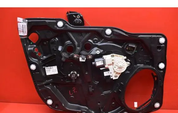 Front door window regulator with motor
