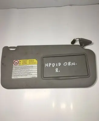 Mitsubishi Pajero Sun visor