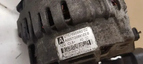 Citroen DS3 Generator/alternator V75769568002 A005TG0881ZEB