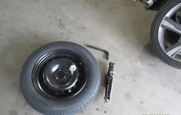 Ford Fiesta R15 spare wheel 