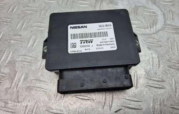 Nissan Qashqai Hand brake control module 360324BA0A 32620330A A2C92013800