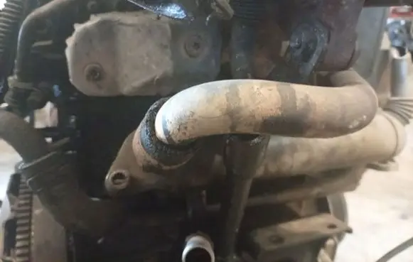 Skoda Fabia Mk2 (5J) EGR valve line/pipe/hose