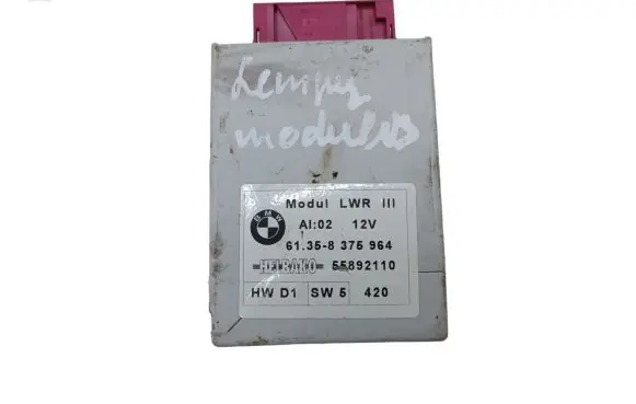 BMW 5 E39 Light module LCM 61358375964 8375964