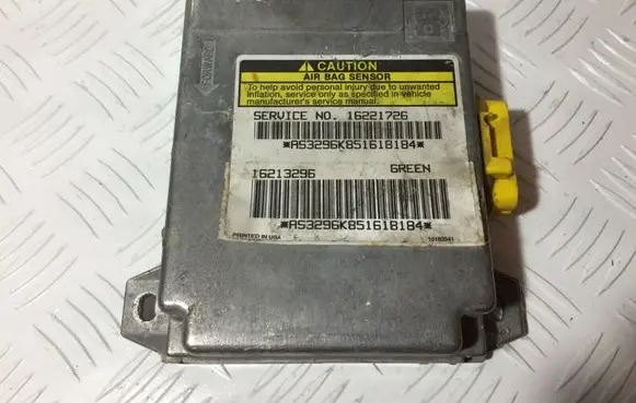 Cadillac STS Seville Airbag control unit/module 16221726 16213296