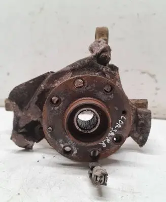 Opel Corsa D Front wheel hub spindle knuckle 55703 8086019