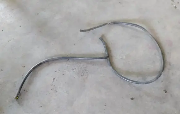 Volvo S60 Windshield washer fluid hose 