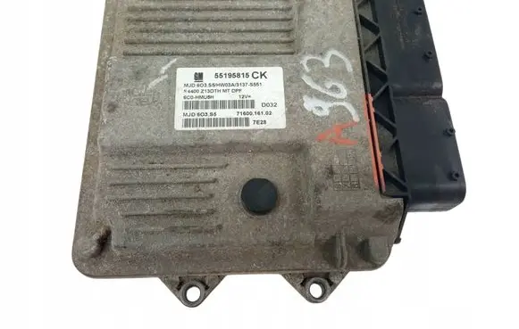 Opel Corsa D Engine control unit/module 55195815CK