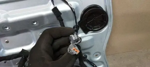 Volvo V50 Rear window lifting mechanism without motor 30786439AC 992312106 8679082