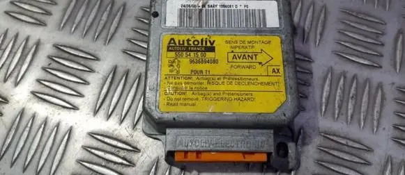 Peugeot 206 Airbag control unit/module 9636894080 550541500