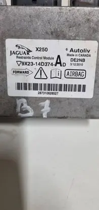 Jaguar XF X250 Airbag control unit/module 9x2314d374 9X2314D374