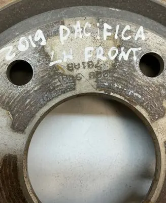 Chrysler Pacifica Front brake disc 02042K242