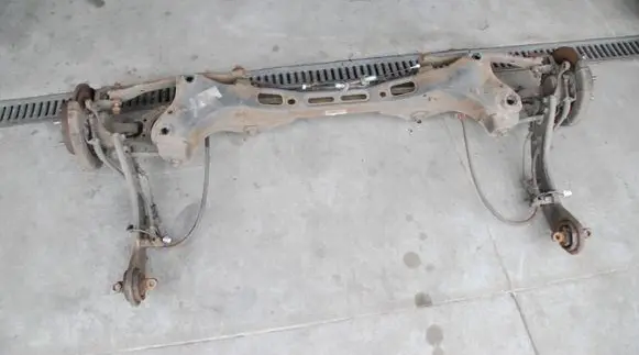 Rear axle beam