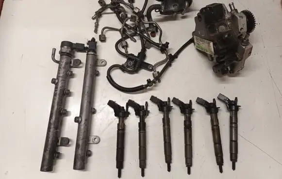 Mercedes-Benz ML W164 Fuel injection system set 0445115027 A6420700587 0445010145