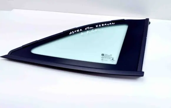 Opel Astra K Rear vent window glass 39045689 39045687