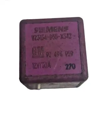 Opel Zafira A Other relay V23134B55X342 90494959