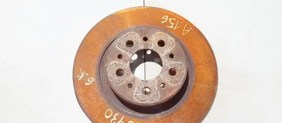 Alfa Romeo 156 Rear brake disc neventiliuojamas