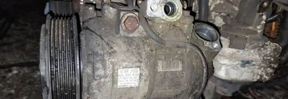 Volkswagen Polo IV 9N3 Air conditioning (A/C) compressor (pump) 6q0820808e 6seu14cnd1