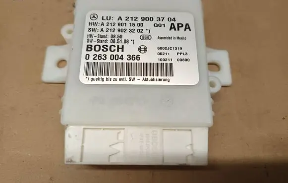 Mercedes-Benz E W212 Parking PDC control unit/module A2129011500 A2129023202 A2129003704