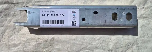 BMW 3 G20 G21 Front bumper shock/impact absorber 51119478577