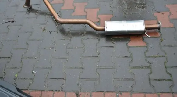 KIA Rio Middle muffler/silencer 