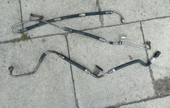 BMW 5 E60 E61 Power steering hose/pipe/line 6766114 NE59712
