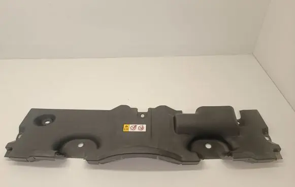 Engine bonnet/hood lock trim molding