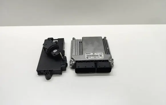 BMW 5 E60 E61 Engine ECU kit and lock set 7803369 0281013500 1410620