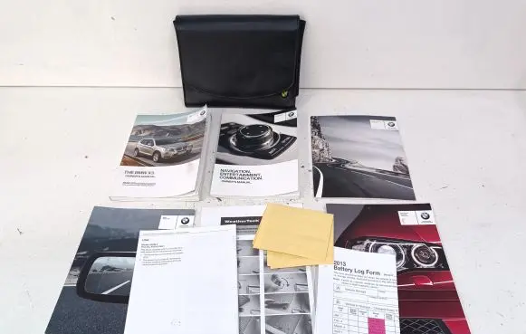 BMW X3 F25 Owners service history hand book 