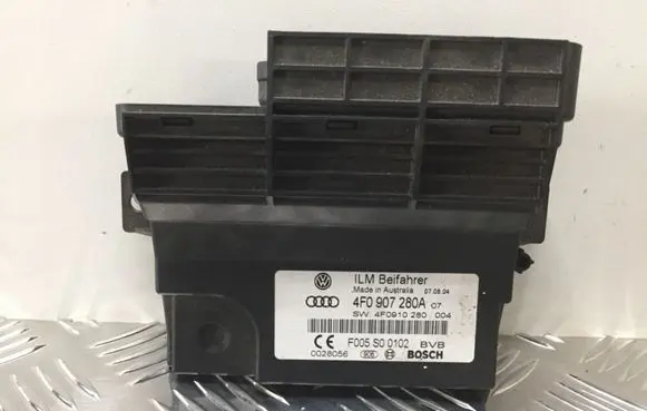 Audi A6 S6 C6 4F Power management control unit 4F0907280A 4F0910280004