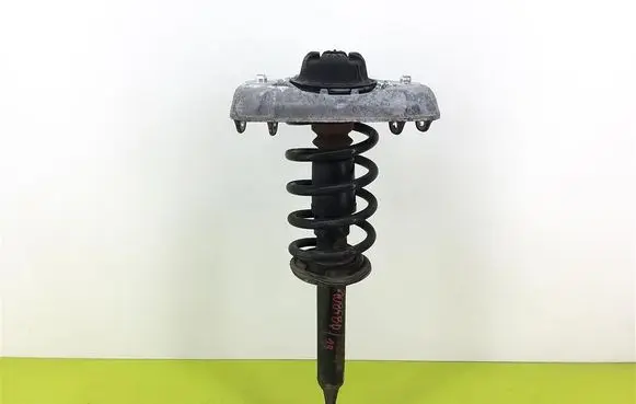 Front shock absorber with coil spring