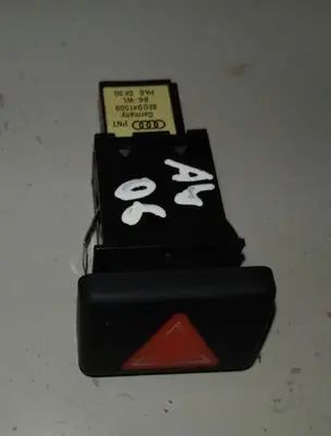 Audi A4 S4 B7 8E 8H Hazard light switch 8E0941509 B6WL PA6GF30