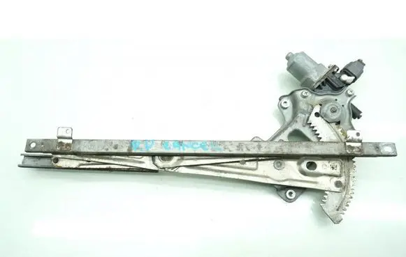 Front door window regulator with motor