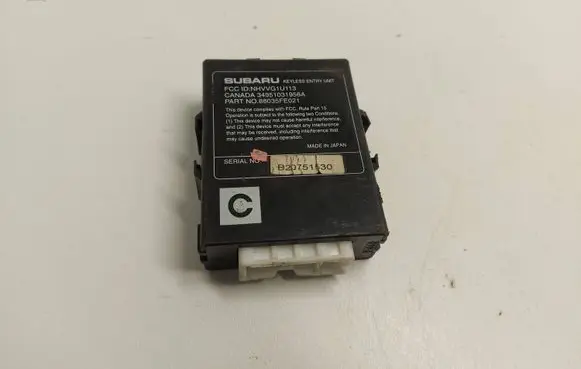 Subaru Impreza II Keyless (KESSY) go control unit/module 88035FE021 320751530 34951031936A