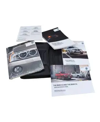 BMW X3 F25 Owners service history hand book 
