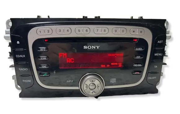 Ford Galaxy Radio/CD/DVD/GPS head unit 7S7T18C939CB SONY V0006839