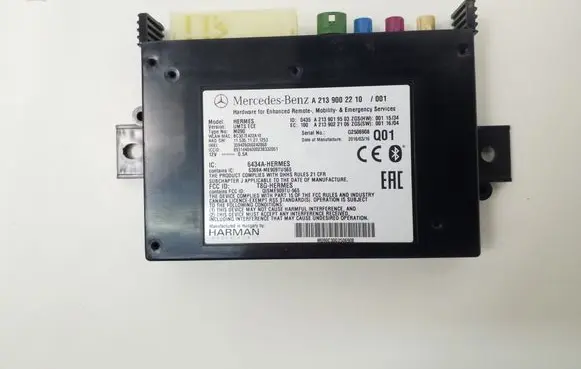 Mercedes-Benz E W213 Bluetooth control unit module A2139002210
