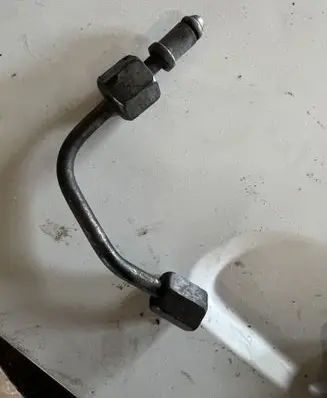 Fiat Ducato Fuel injector supply line/pipe 