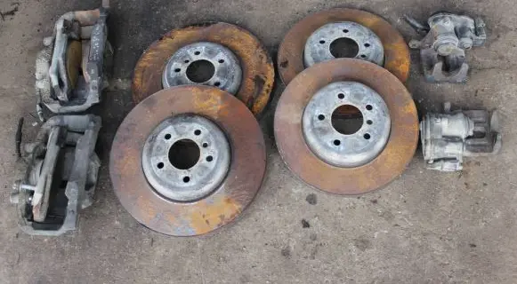 BMW 5 F10 F11 Brake discs and calipers set 